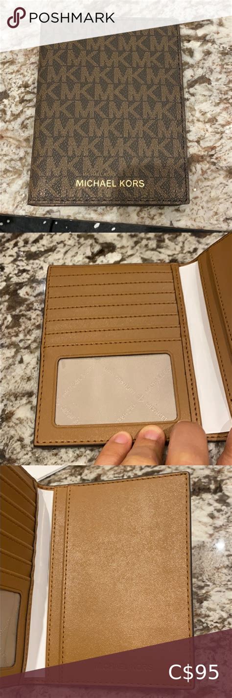 michael kors travel passport wallet|michael kors passport holder.